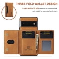 thumbnail image 2 of Étui Portefeuille de Poche Détachable Compatible avec Google Pixel 7 Pro/pixel 7, Housse de Protection en Cuir Pu, 2 of 5