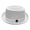 White, variant on Lispipm Summer Mesh Pork Pie Hat for Men Women Roll Brim Retro Party Cap Travel Beach Sun Hats Classic Outdoor Breathable Caps Green