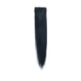 thumbnail image 3 of 100g 14inch Natural Black Straight Clip in Human Hair Extensions, 3 of 8