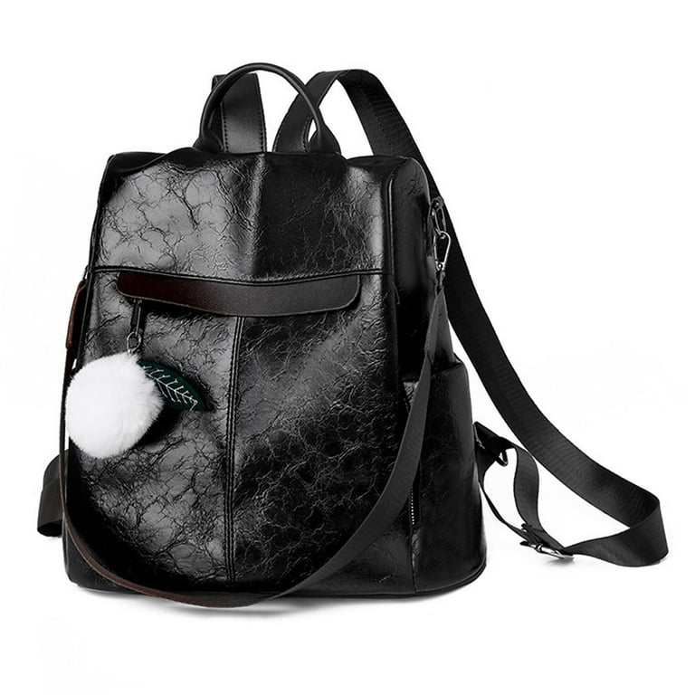 Backpack purse deals hidden zipper