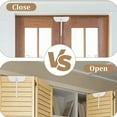 thumbnail image 4 of Serrure de Sécurité pour Porte, Construction Robuste à l'Épreuve des Enfants Polyvalente, Serrure de Sécurité à Double Porte pour Rester en Sécurité dans la Pièce de Rangement des Aliments, 4 of 7