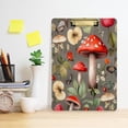 thumbnail image 5 of Coolnut Acrylic Clipboards with Low Profile Clip, A4 Standard Size 9" x 12.5" File Holder for Writing Drawing, Clip Boards for Doctors Offices, Mushroom Strawberry2 Gifts, 5 of 7