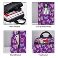 thumbnail image 4 of Naloa Bright Butterflies Print Lightweight DayBackpack Suitable for school, work, shopping, travel, etc., 4 of 5