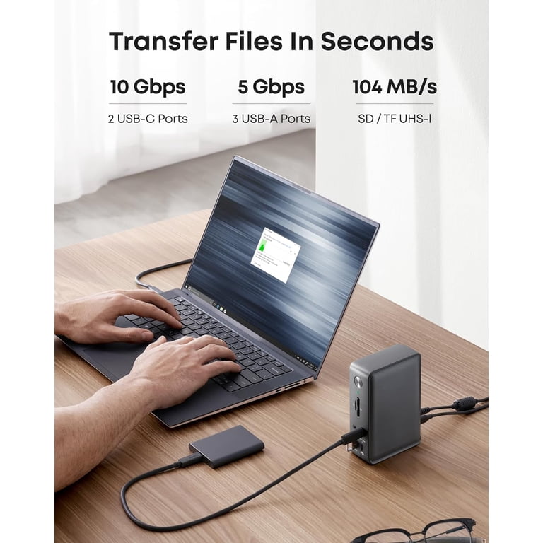 Anker 13-in-1 USB-C Hub: Docking Station with 4K HDMI, SD 3.0, 85W