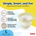 thumbnail image 5 of DOLU Foldable Bath Ladle for Compact Toddler Wash Tub, Ages 6+ Months, Relax Eco Green, 5 of 5