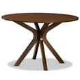 thumbnail image 3 of Bowery Hill Walnut Brown Finished Wood 7-Piece Dining Set, 3 of 7
