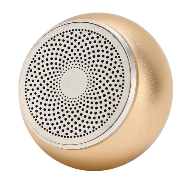 Speaker, Simple Design IP67 Waterproof Hands Free Calling Long Range Mini Wireless Speaker Sensitive for Car for Room Gold