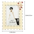 thumbnail image 4 of Photo Frame Picture Holder with Rhinestone and Pearl Decor Home Supplies, 4 of 8
