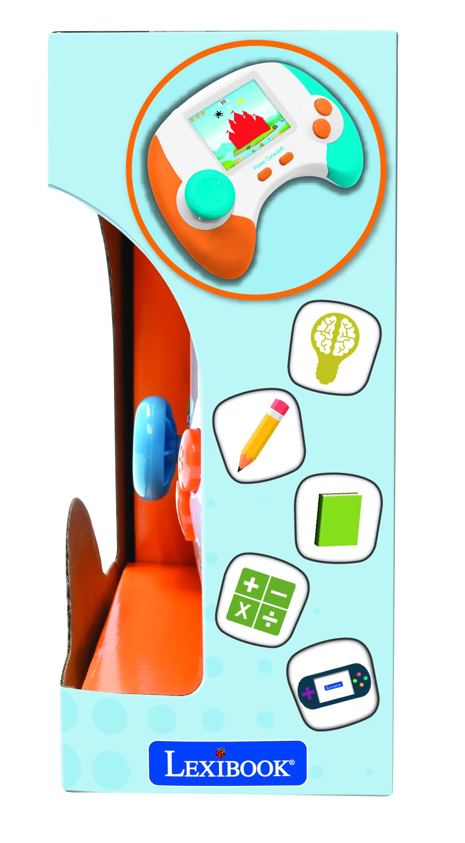 Lexibook Power Console®, Educational Bilingual Game Console with 100 Activities, English/Spanish