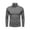 Gray, variant on QSXADF Men's Winter Base Layer Shirts Pullover Sweaters Solid Regular High Neck Crossing Collar Long Sleeve Thermal Base Layer For Indoor Outdoor Warm Wear Men's Fall Winter Tops