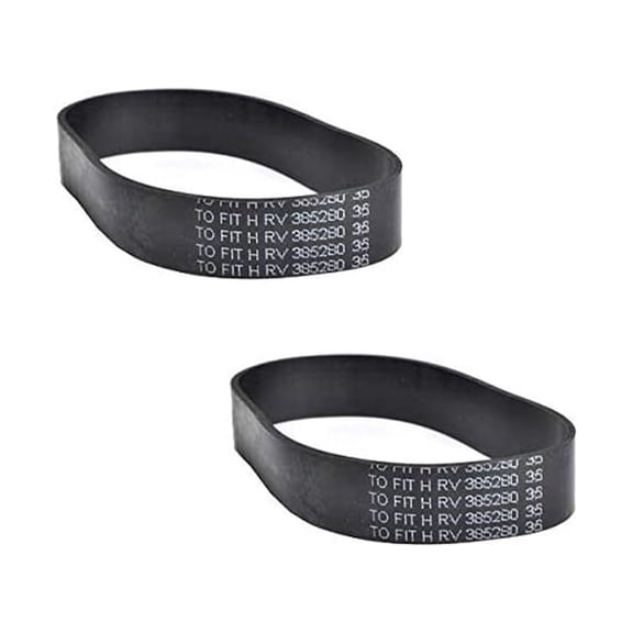 Replacement Part For Hoover Windtunnel Power Drive Flat Vacuum Cleaner Belt 2 pack For Models :- UH50000, UH70035, UH70085, UH50005B, U5194, U5198, U5199, U5780 # 38528035, 17387