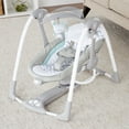 Ingenuity 2in1 Portable BatteryPowered Baby Swing & Infant Seat with Vibrations Raylan