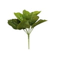 thumbnail image 2 of Planta Monstera artificial de 9 cabezas, hojas tropicales divididas, ideal para escritorio, decoración de interiores, regalo perfecto para inauguración de la casa., 2 of 8