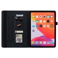 thumbnail image 3 of Allytechgroup Galaxy Tab A9 Case Cover, Multi-Angle Viewing Stand Shockproof Protection Mandala Pattern Embossed Stylish Premium Flip Case for Samsung Galaxy Tab A9 8.7" SM-X110, Black, 3 of 5