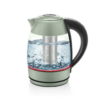 Breville the Crystal Clear 7-Cup Electric Glass Kettle Brushed Stainless  Steel BKE595XL - Best Buy