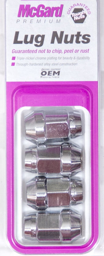 Mcgard LUG NUT 7/16 BULGE CONICAL SEAT (4)