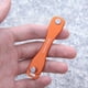 thumbnail image 4 of Bolsa Carpeta organizadora de llaves con Clip para llaves de óxido duro de aluminio EDC naranja JShteea Para Estrenar, 4 of 9
