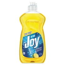 Joy Ultra Dishwashing Liquid, Lemon Scent, 12.6 oz Bottle (Pack of 8)