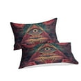 thumbnail image 3 of Home Bedclothes All-seeing Eye Printed Duvet Cover Set Teenager Adult Fantasy Bedroom Decor,Queen (90"x90"), 3 of 6
