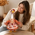thumbnail image 6 of AZXY Thanksgiving Fall Porch Goose Outfits for 23 Inch Lawn Statue, Costume for Plastic & Cement Goose Statue, Seasonal Autumn Sculpture Accessory for Garden Yard Patio Front Porch Outdoor Decoration, 6 of 7