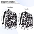 thumbnail image 3 of KLL Panda Print Travel Laptop Backpack - College Backpack Business Work Bag Nurse Bag Casual Daypack for Weekender Business Hiking -Medium, 3 of 6