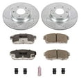 thumbnail image 3 of PowerStop Rear Z26 Street Warrior Carbon-Fiber Ceramic Brake Pad and Drilled and Slotted Rotor Kit Fits: MAZDA Select Models K3146-26, 3 of 9