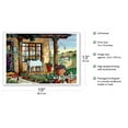 thumbnail image 2 of A Taste of Wine Country - Tuscany Italy - Italian Villa Vineyards - From an Original Watercolor Painting by Robin Wethe Altman - Master Art Print (Unframed) 13in x 19in, 2 of 4