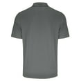 thumbnail image 3 of Men's Cutter & Buck Gray Cincinnati Reds Forge Eco Stretch Recycled Polo, 3 of 3