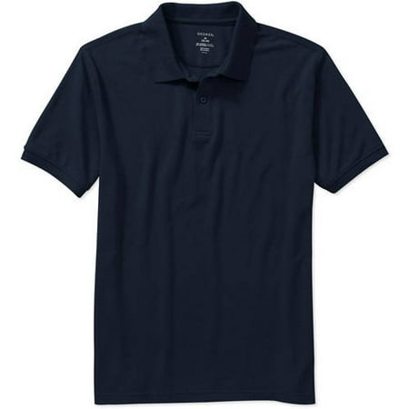 George Young Men's Short Sleeve Polo with Scotchgard