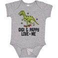 thumbnail image 3 of Inktastic Gigi and Pappy Love Me Grandson Boys Baby Bodysuit, 3 of 5