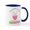 White/Navy Inside, variant on CafePress - Easter Bunny Going To Be A Big Sister Mug - 11 oz Ceramic Mug - Novelty Coffee Tea Cup