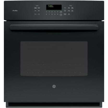 GE Profile PK7000DFBB - Oven - built-in - niche - width: 25.2 in - depth: 23.5 in - height: 28 in - with self-cleaning - black