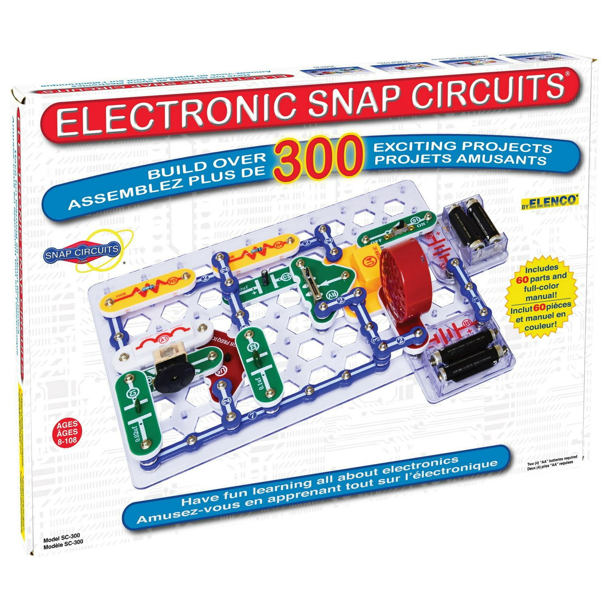 Elenco Snap Circuits Classic 300 電脳サーキット Elenco Snap Circuits® 300 - Walmart.ca
