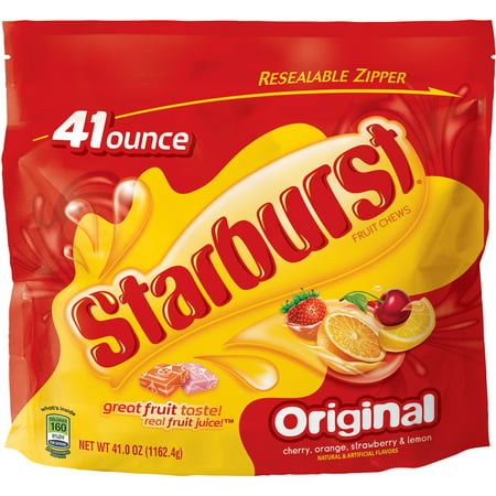 Starburst Original Fruit Chews Candy Bag, 41 ounce