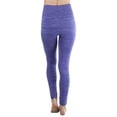 thumbnail image 3 of ToBeInStyle Women's Space Dye Fleece Ankle Length Leggings, 3 of 10