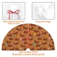 thumbnail image 4 of Yiaed Dachshund And Ball Print Christmas Tree Skirt , Tree SkirtsTree Mat for Christmas Winter Holiday Indoor Decorations-48", 4 of 7