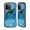Close-Up Dolphin, variant on Head Case Designs Wildlife Happy Surfing Dolphins Hybrid Case Compatible with Apple iPhone 15 Pro Max