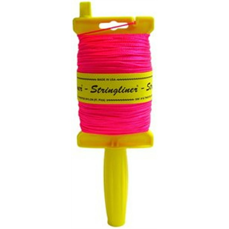 500Twp-500' Fl-Pink Stringline Reel, Stringliner Co, EACH, EA, The only dry  line