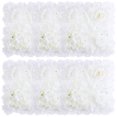 thumbnail image 1 of 6 piezas de flores artificiales para decoración de pared, simulación de flores artificiales para boda, fondo de boda, panel floral de pared DIY., 1 of 7