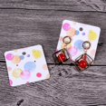 thumbnail image 3 of 100ÃJewerly Earing Ear Studs Hanging Cards Display Cards Circle, 3 of 6