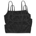 thumbnail image 1 of Bralette Hanes, hilo de algodón para mujer, paquete de 3, color negro, talla M, 1 of 5