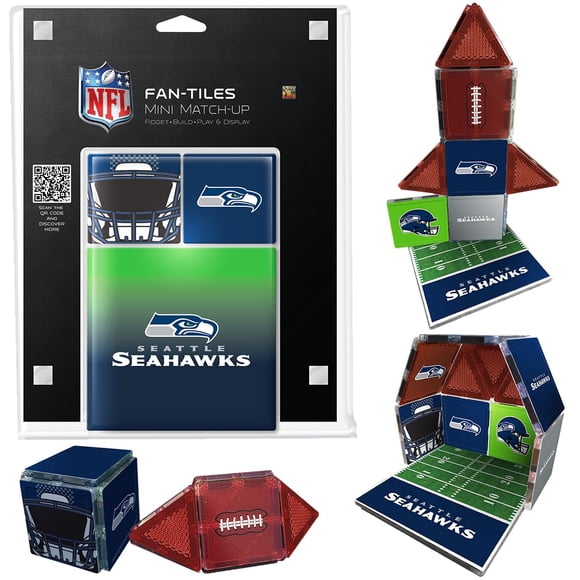 Azulejos Magneticos CreateOn NFL Seahawks 17 Piezas