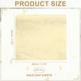 thumbnail image 2 of Uxcell Gold Leaf Sheets for Art, Gold Foil Sheet Metallic Leaf Papers for DIY Crafts Resin Champagne Silver, 2 of 7