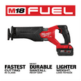 thumbnail image 6 of Milwaukee Tool M18 FUEL 5-Tool Combo Kit, 6 of 12