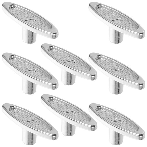 winding keys for music box 8pcs Metal Winder T Shape Bar Replacement Winding Keys for Windup Jewelry Music Box