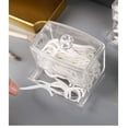 thumbnail image 2 of Dispensador de hisopos de algodón Soporte para almohadillas de bolas Organizador compacto Tarros de baño Contenedores de baño Tarro de almacenamiento Soporte para puntas, 2 of 5