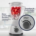 thumbnail image 3 of LICUADORA KALIMAN VASO VIDRIO COLOR ROJA 2 VEL 550W (2110250) MARCA OSTER Oster BLSTKAG//RRD, 3 of 4