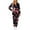 #169-Navy, variant on Women's Fleece Jumpsuit, Long Sleeve Hooded with Front Zipper, Cozy Loungewear for Home Comfort and Sleep