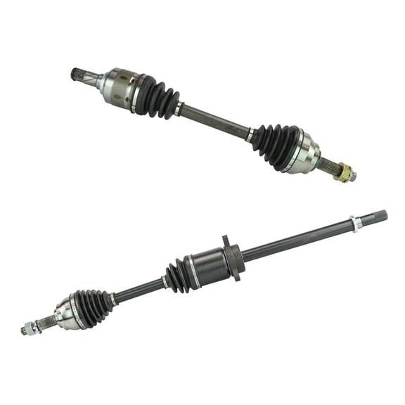 TRQ New Front Complete CV Axle Shaft LH RH Pair 2pc Set for 03-07 Murano FWD CSA64118