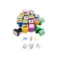 thumbnail image 4 of Tiny Mills 24 Pc Race Car Square Stampers, Birthdays, Goodie Bag Stuffers, Party Favors, Rewards, Arts & Craft, 4 of 4